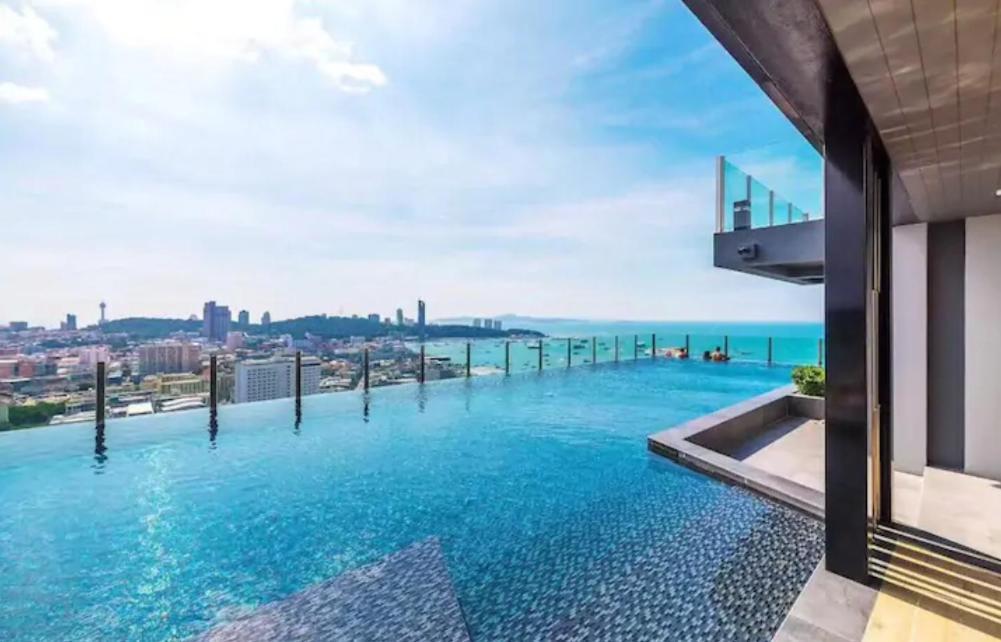 The Base Central Pattaya Quiet King-Bed With Infinity Pool & Free Netflix! Екстериор снимка