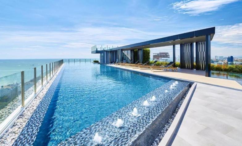 The Base Central Pattaya Quiet King-Bed With Infinity Pool & Free Netflix! Екстериор снимка