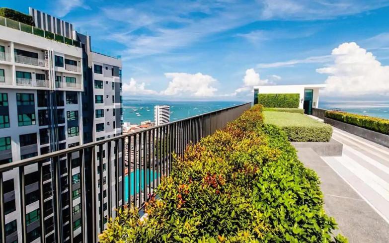 The Base Central Pattaya Quiet King-Bed With Infinity Pool & Free Netflix! Екстериор снимка